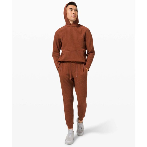 lululemon athletica Other - Lululemon 2021 At Ease Jogger Heathered Dark Terracotta / Black Men's Size Large